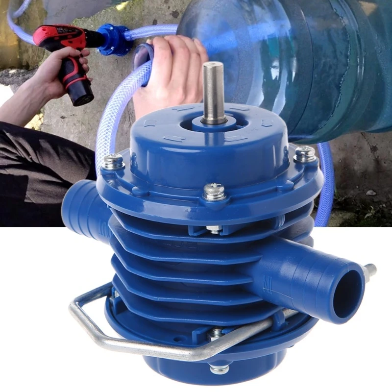 Heavy Duty Self-Priming Hand Electric Drill Water Pump Home Garden Centrifugal Home Garden Outdoor pumping