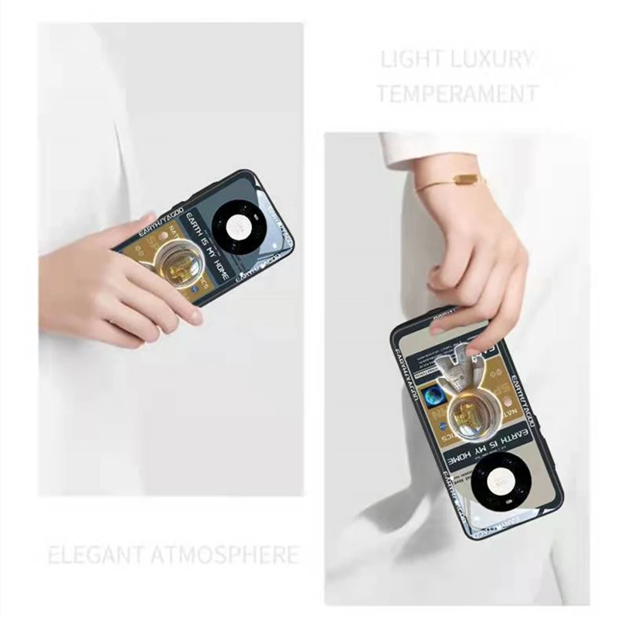 Чехол со светодиодной подсветкой для телефона Huawei Mate 40 30 20 Pro P40 Plus P20 P30 Honor Nova 6 |