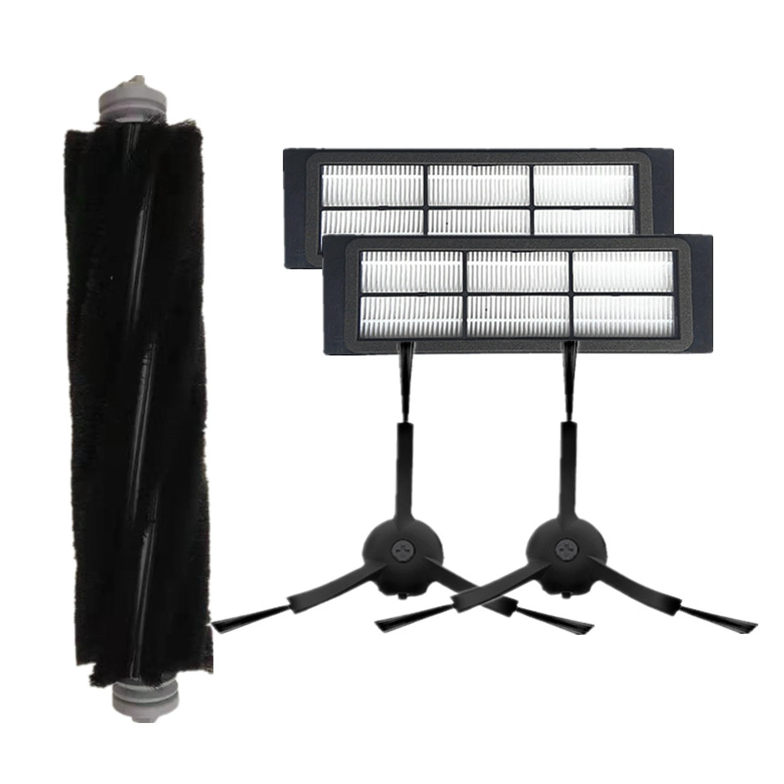 Основная щетка черный фильтры боковым щеткам обеспечен Замена для Mi вакуумная 1