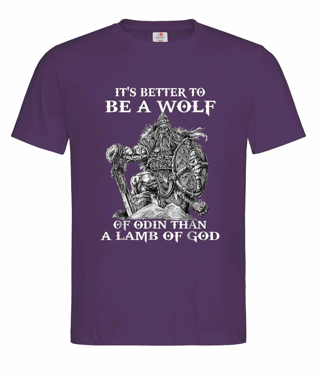 Это лучше чтобы быть волк Одина о том что Lamb of God. Викингов футболка Valhalla. Мужская