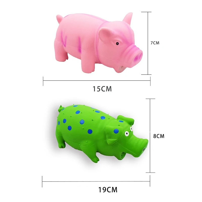 Товары для домашних животных игрушки собак Свинка со звуком в форме животного