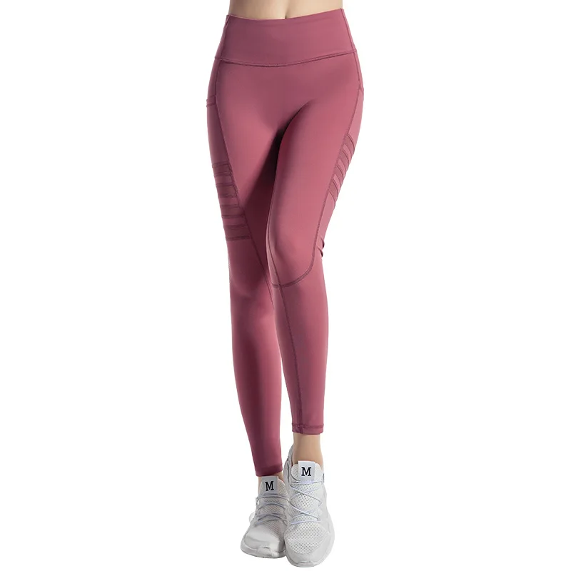 2 0 сетчатые полосатые штаны для йоги и фитнеса мягкие женские спортивные