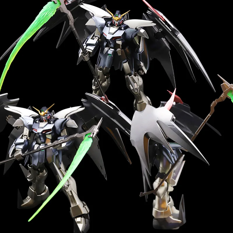 BANDAI MG 1/100 XXXG-01D2 Gundam D-Hell Custom Deathscythe Hell Гальваническая металлическая цветная