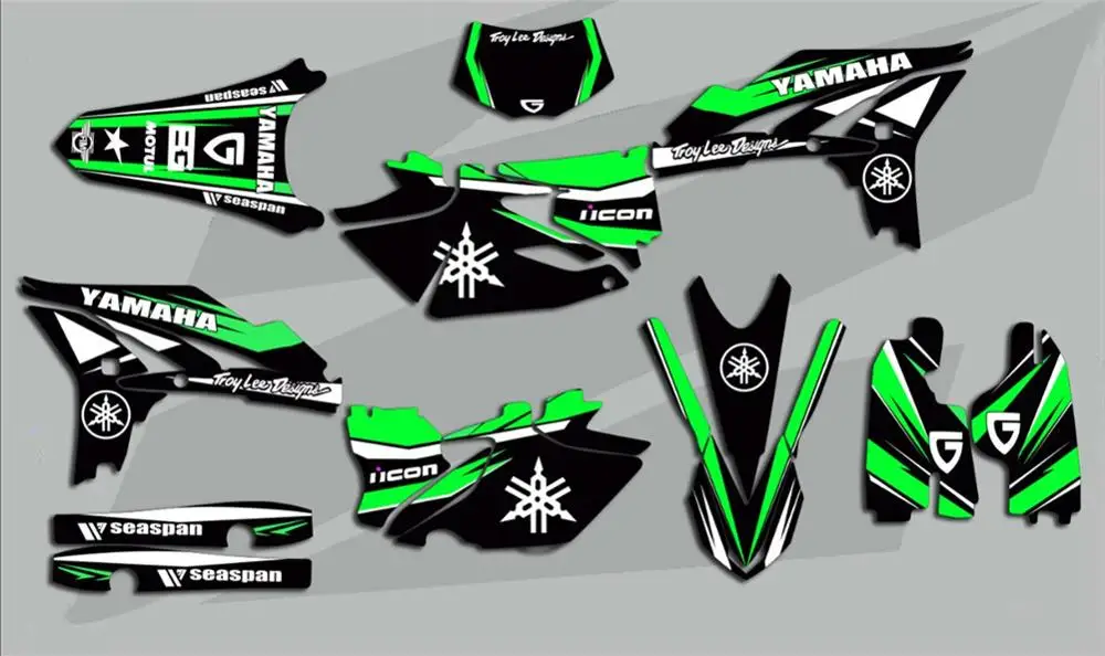 Графический фон Наклейка для Yamaha WR450F WRF450 WR 450F WRF 450 2012 2013 аксессуары для мотоциклов Запчасти