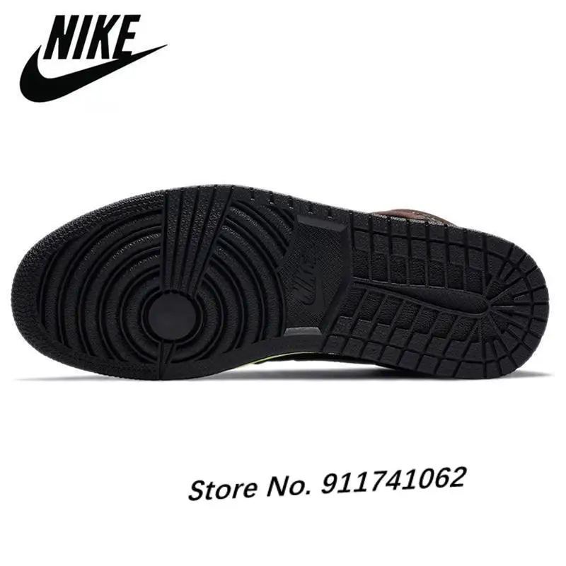 

Air 1 Men Basketball Shoes Fearless Gold Top 3 Gold Dark Mocha Sneakers Shoes Trainer