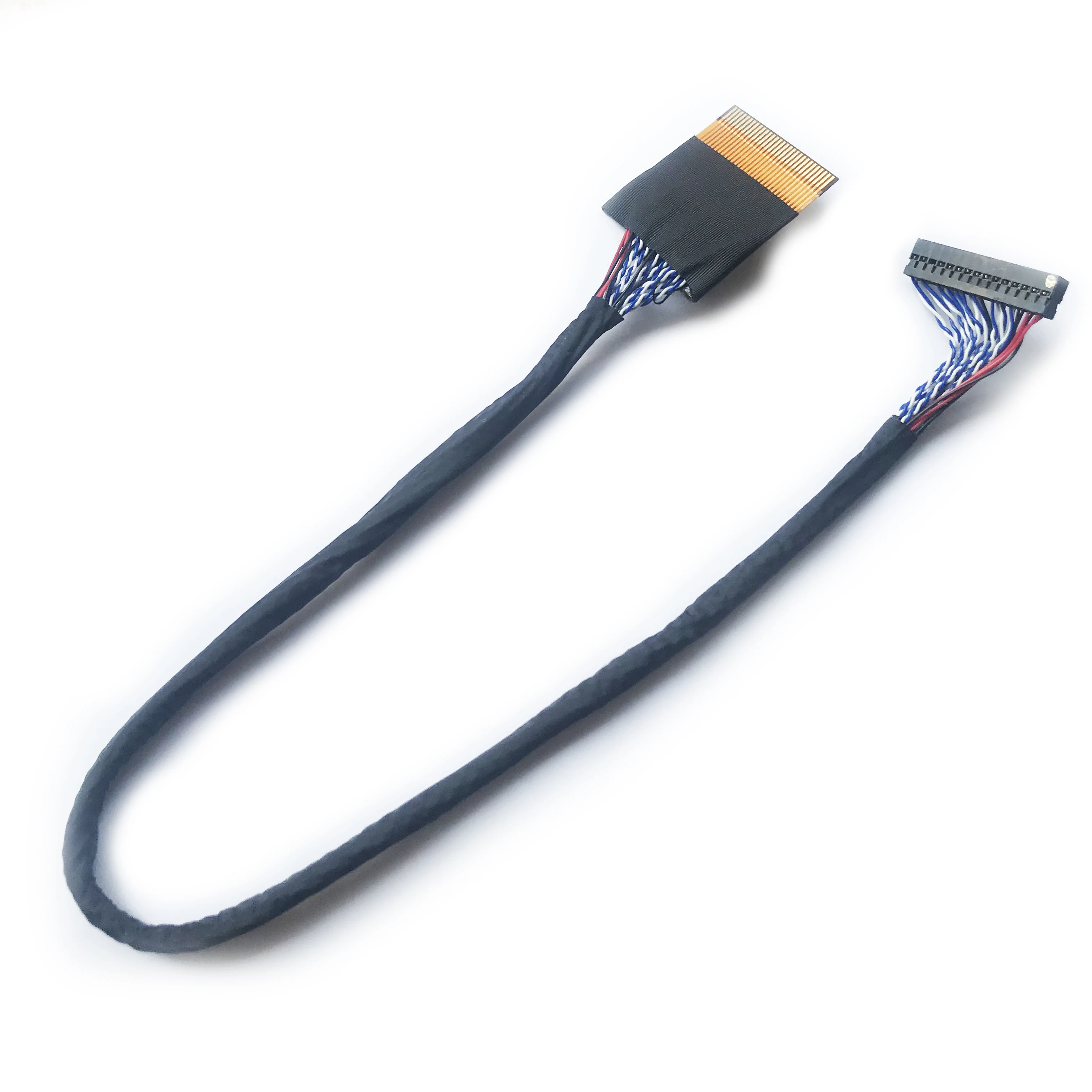 LVDS (2 ch 8 bit) 30 pin соединительный кабель lvds ДЛЯ LTM230HT05 LTM200KT07 40 см|Интегральные схемы| |