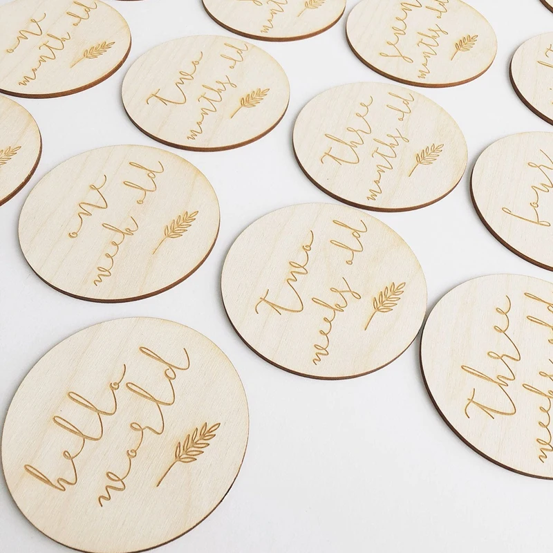 Основные этапы возраста ребенка объявление о рождении из дерева подарок для