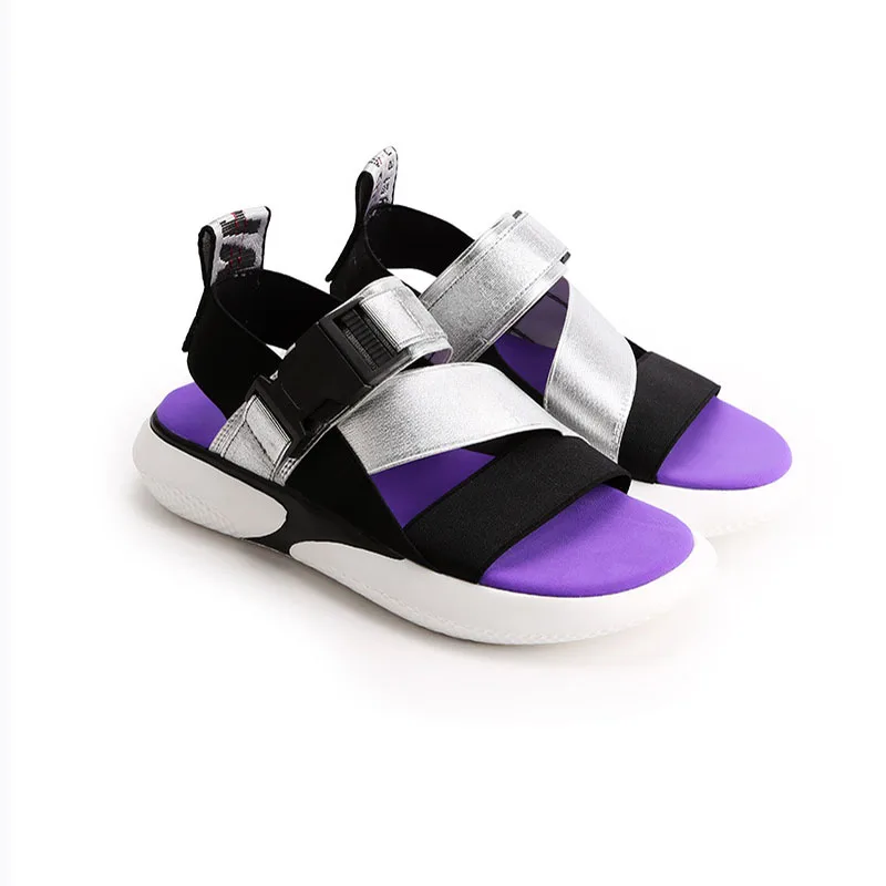 Повседневная женская обувь без застежки Пара моделей Босоножки на платформе