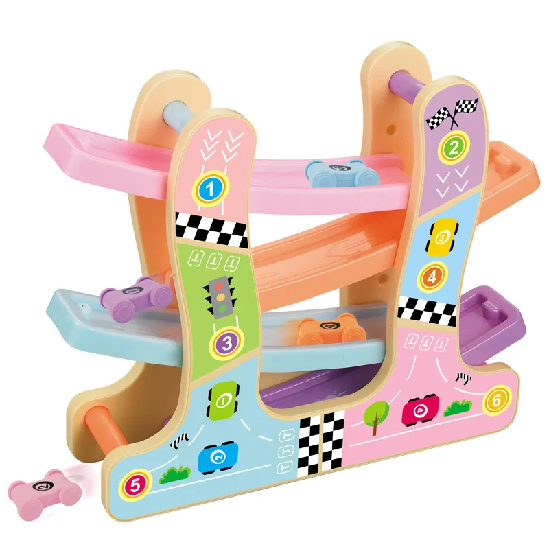 Новые Волшебные гоночные игрушечные модели автомобилей для детей Ramp Racer Railway Track с