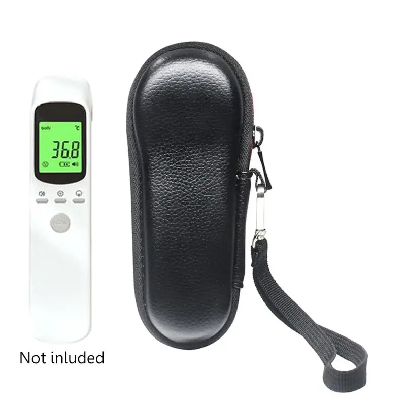 

Forehead Thermometer Storage Bag for NTF3000 Hard Case with Leather Surface Shockproof Waterproof Odorless Carrying Case