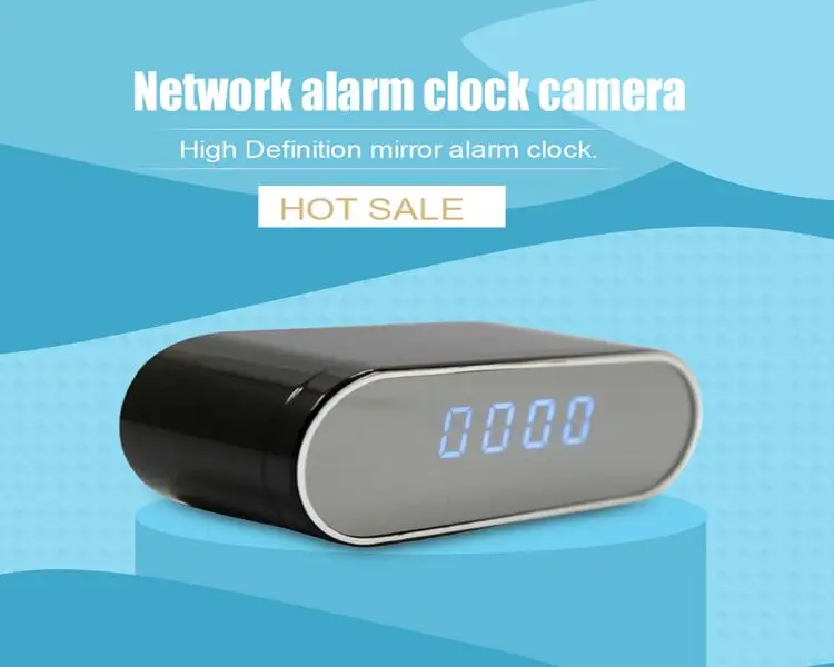 

Mini Camera 1080 Full HD Clock Alarm Night Vision Motion Detection Wifi IP Cam DV DVR Camcorder Home Security Surveillance