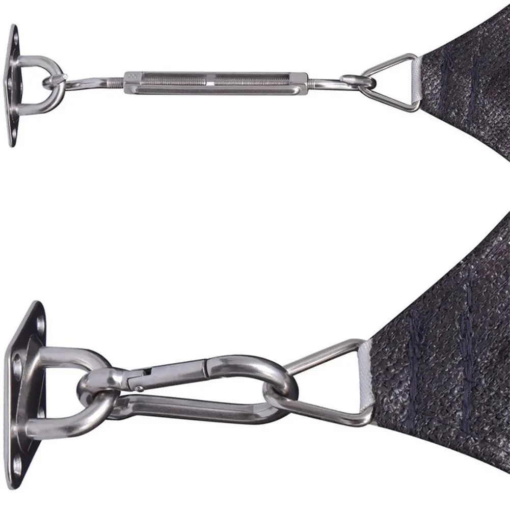 

Hot Sell Awning Accessories Sunshade Sail Stainless Steel Kit Sunshade Sail Fixing Kit For Garden Sunshade Sail Fixing Accessory