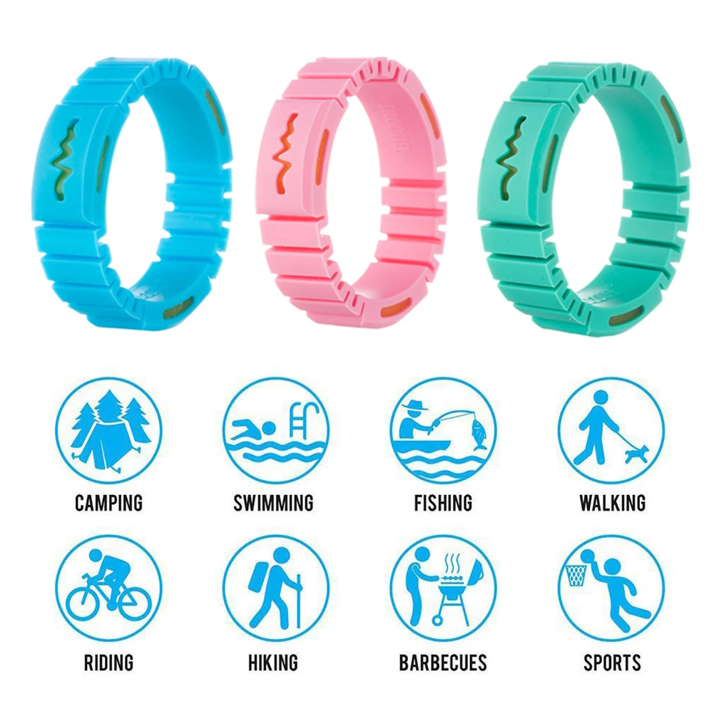 Репеллент от комаров на запястье для отпугивания насекомых средство борьбы с