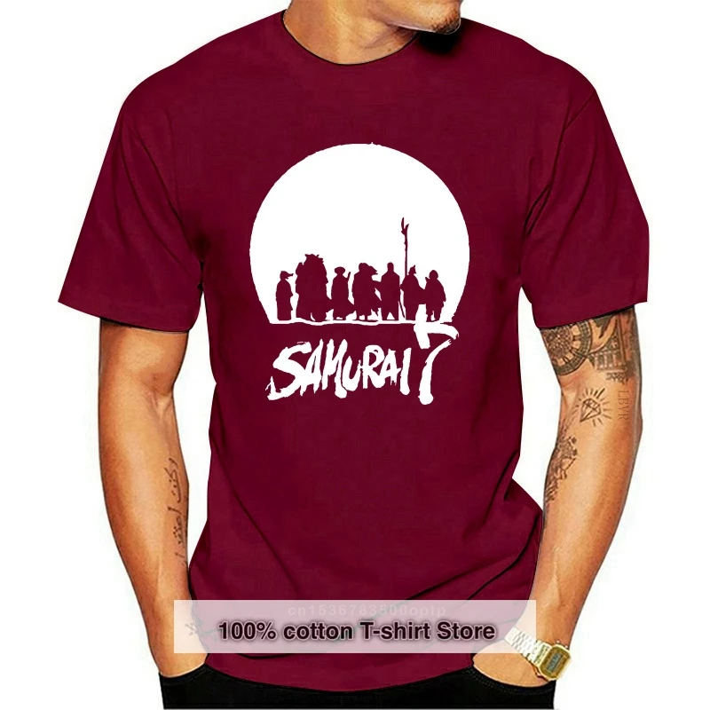 

Samurai 7 Okamato Shimada, Japanese, Anime Manga Tee, Gift Men 2018 Brand Clothing Casual Male Designing Cheap T Shirts