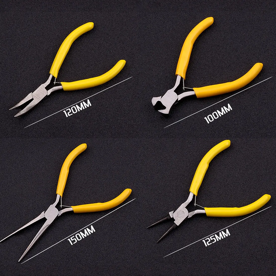 Ручные инструменты 8 вариантов плоскогубцы с длинным круглым носом Обжимные