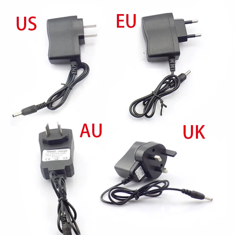 

Wall Home Charger 18650 Li-ion Battery Charger Travel Rechargeable Charger for Batteries with EU/US/AU/UK Plug Power Source