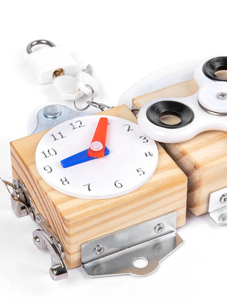 

Kids Cube Toy Basic Skills Learning Cube Toy Educational Toys Learning Sensory Play Game Kids Montessori Busy Cube For Children