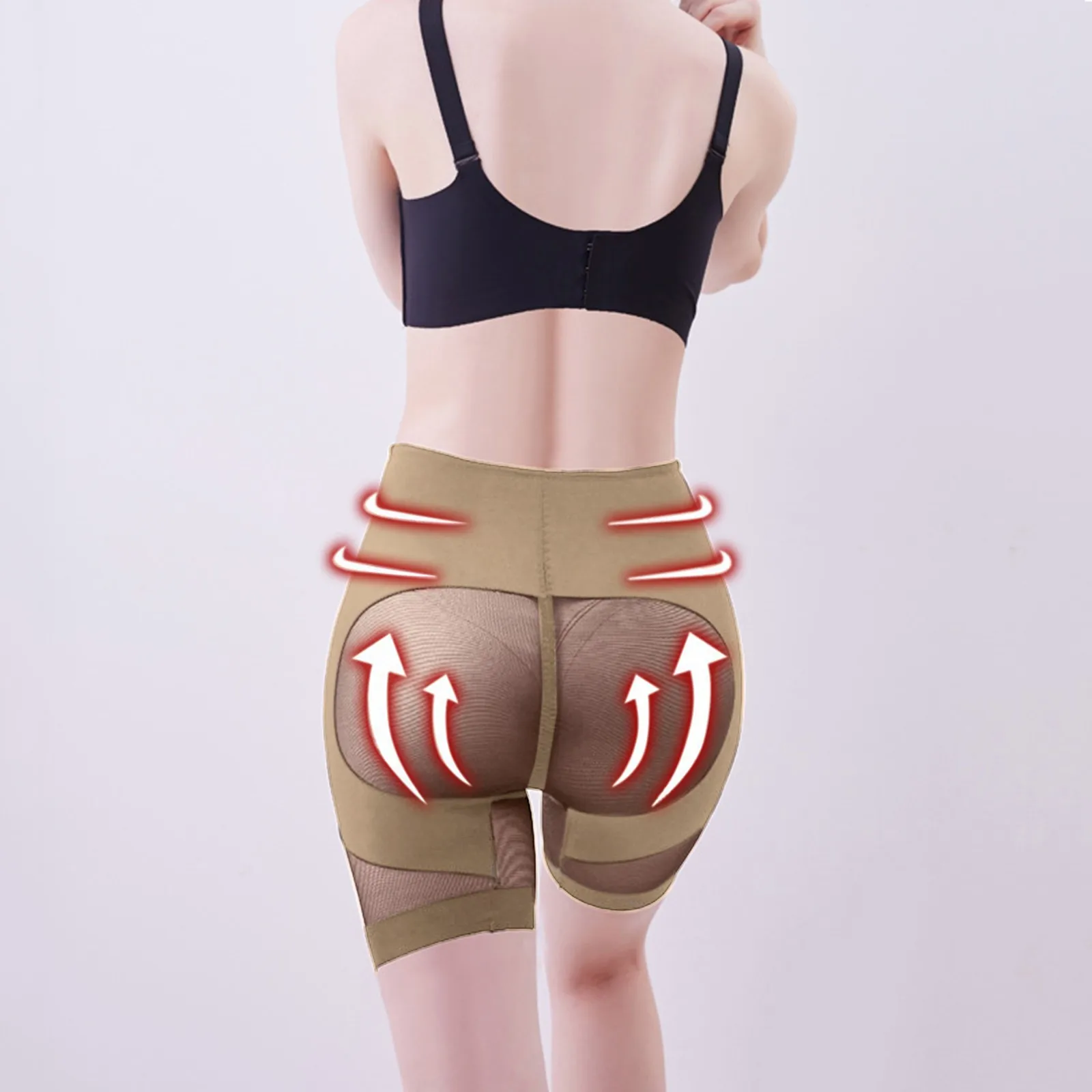

Slim Tummy Girdle Panties Push Up Butt Lifter Underwear Abdomen Control Panties Womens Shapewear High Waist Trainer Body Shaper