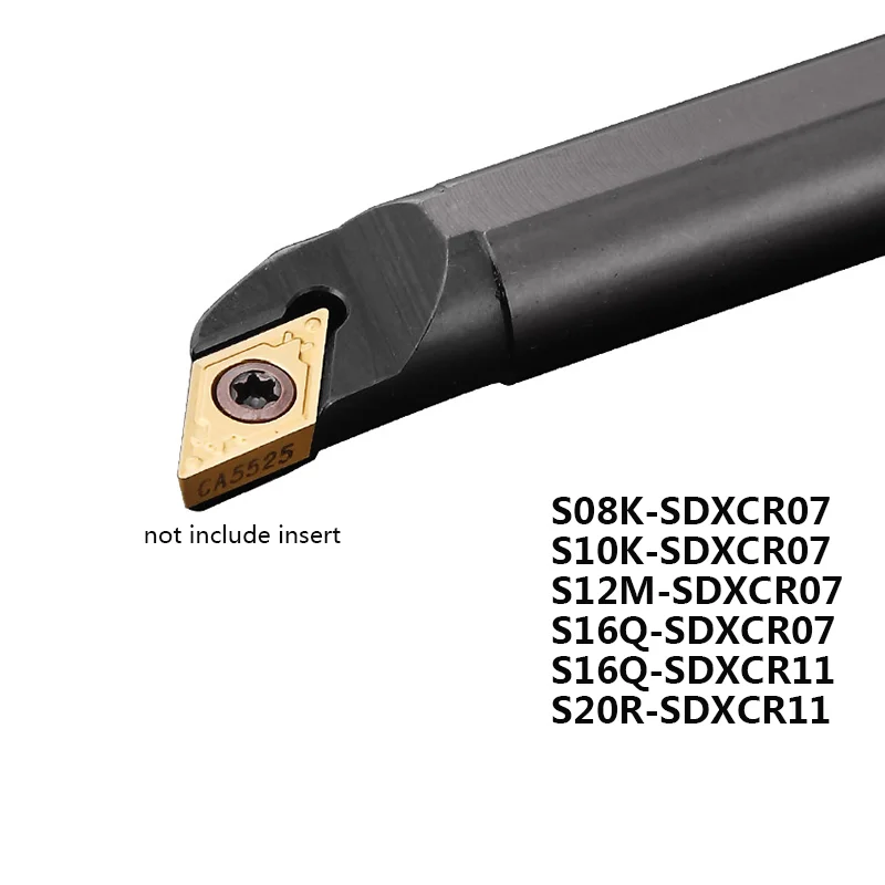 1 шт. S08K S10K S12M S16Q S20R SDXCR07 SDXCR11 инструмент для токарного станка с ЧПУ SDXCR держатель
