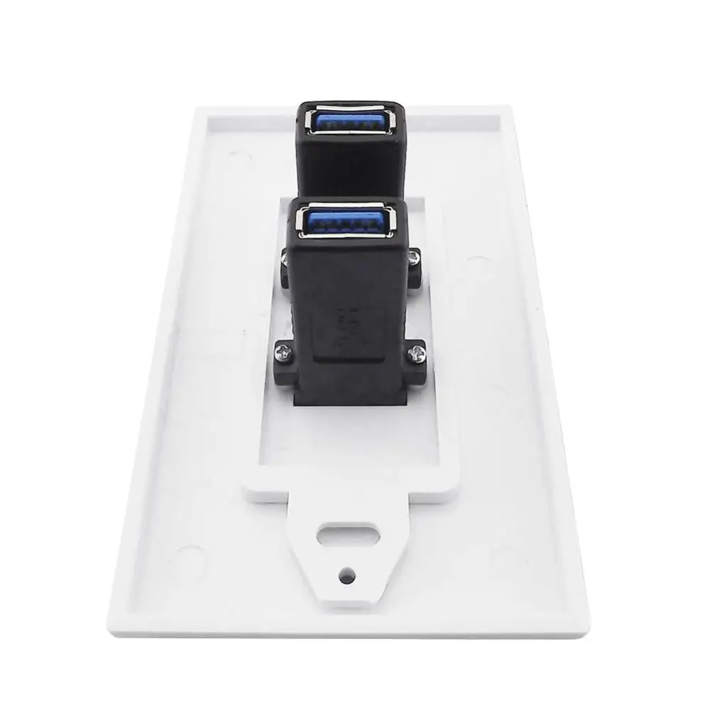 Новинка 2021 настенное зарядное устройство DOONJIEY с двойным USB 3 0 розетка креплением