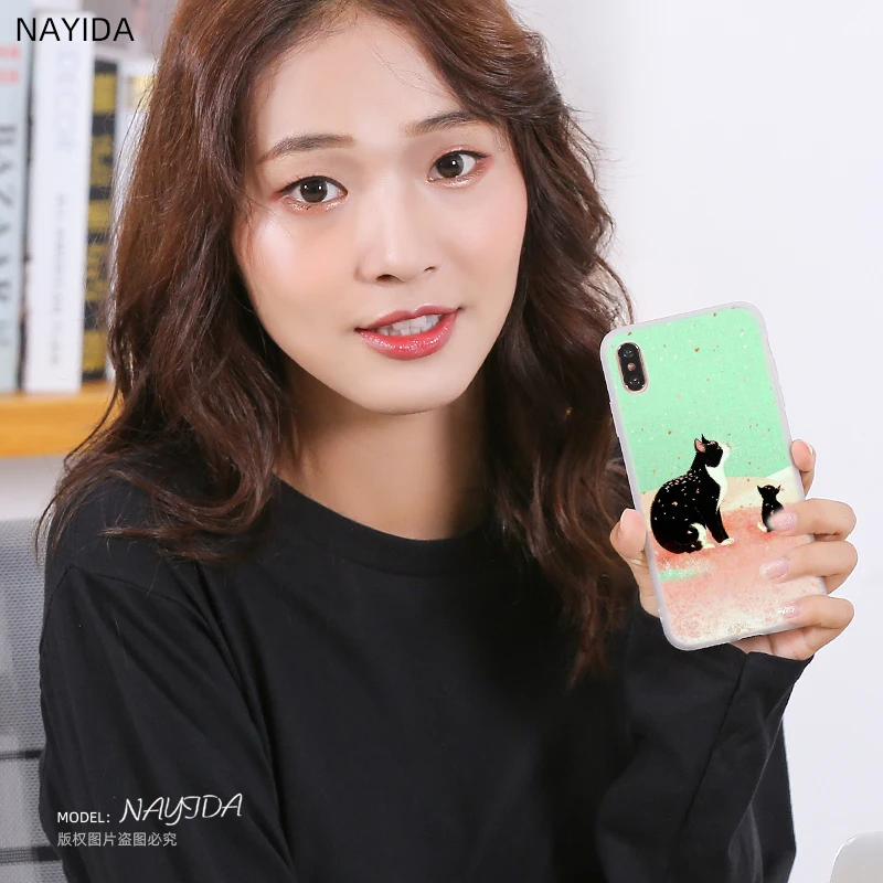 Мягкая термополиуретановая крышка чехол для Coque Xiaomi Redmi 4X 4A 6A 7a Y3 K20 5 Plus Note 8 iPhone 7 6