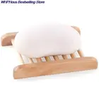 1 шт., держатель для мыла из натурального дерева, 11,5x9,2x1,6 см