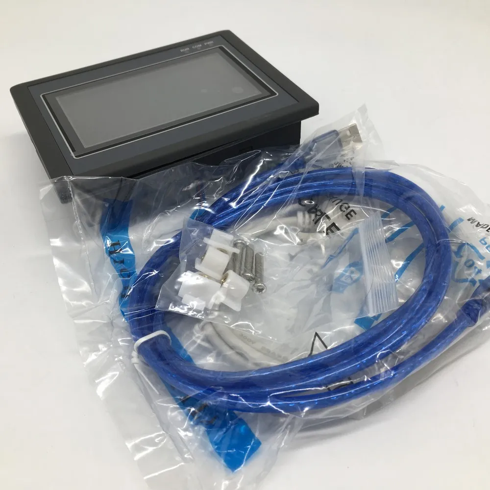 7 ''HMI PLC все-в-одном Интегрированный контроллер ЦП Сенсорная панель DC24V реле