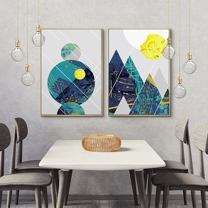 

Abstract Style Decorative Canvas Painting Poster and Print Living Room Modern Bedroom Picture Home Decoration Painting Wall Art