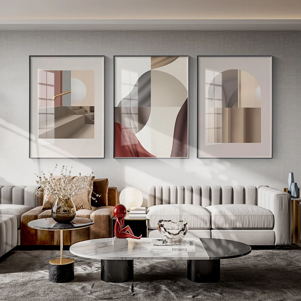 Модная Абстрактная Картина на холсте для детской Настенная картина в
