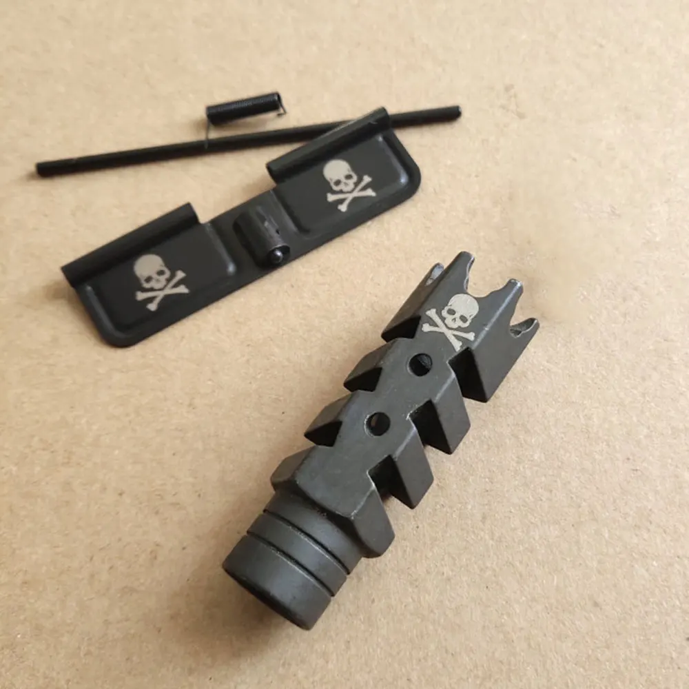 

M16 M4 .223 .308 5.56 Rifle 1/2"x28 / 5/8x24 Thread Steel/Stainless with Crush Washer For Hunting M4 Accessories