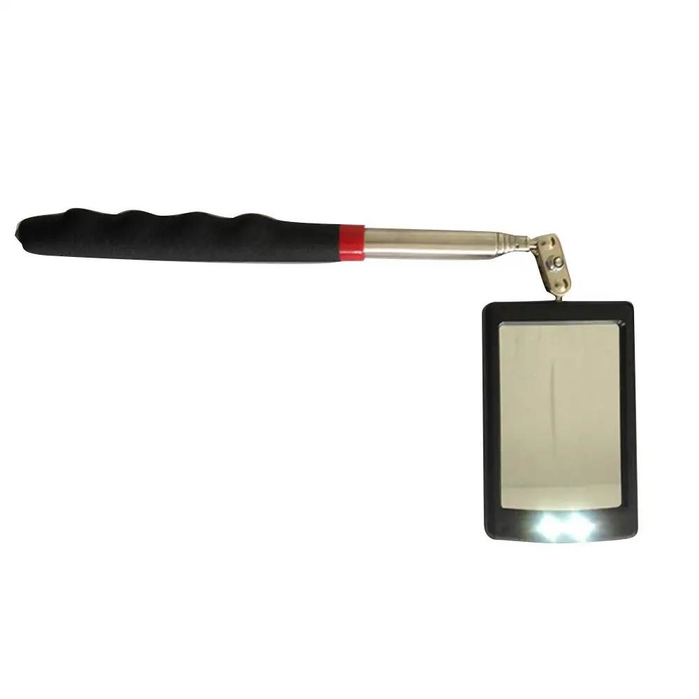 

1 PC Vehicle Bottom LED Telescopic Inspection Mirror Amplification Detection Mirror With A Light