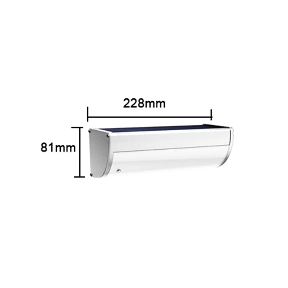 

Wall Light Aluminium Alloy Road Lamp Led Adjustable Easy Install Waterproof Super Bright Outdoor Garden Solar Powered
