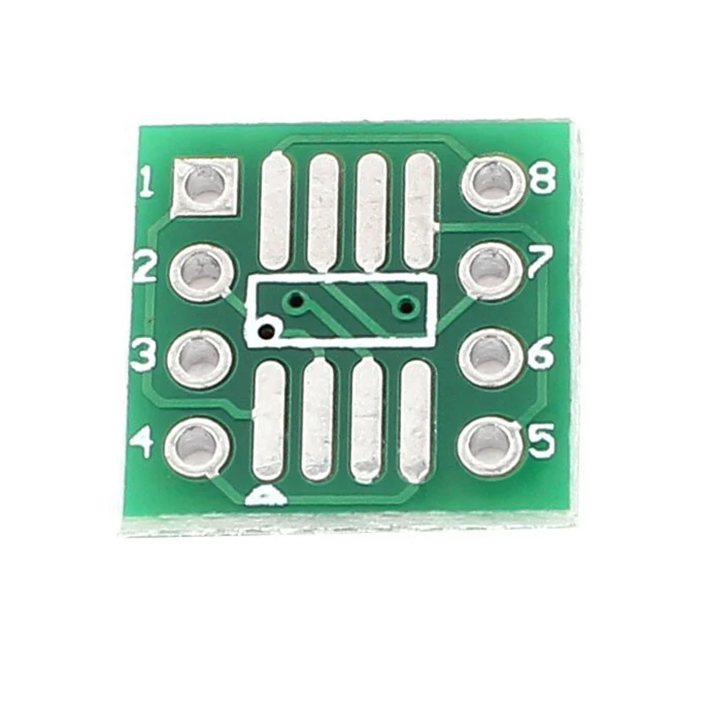 Плата PCB SOP8 SSOP8 TSSOP8 SMD к адаптеру DIP8 0 65/1 27 мм 50 шт. | Лампы и освещение