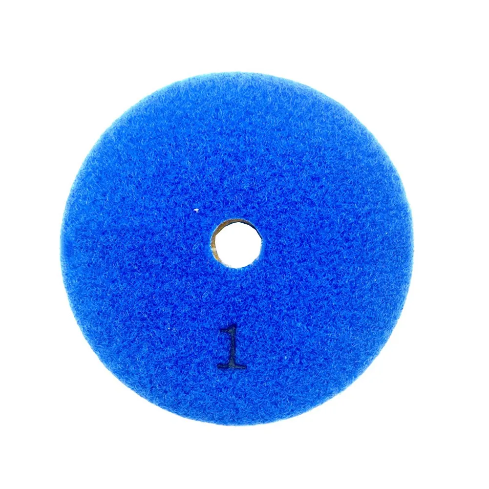 

1pc 4 Inch 100mm Dry/wet Diamond 3 Step Polishing Pads Granite Polishing Tool High Density Pregnant Diamond Chips Pads