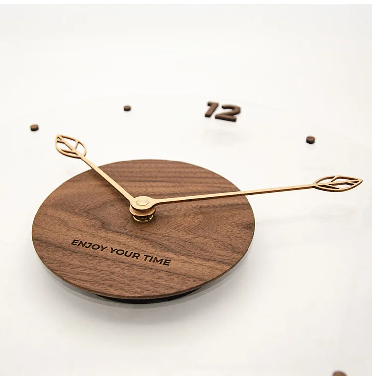 2021 большие домашние украшения роскошные деревянные настенные часы для спальни