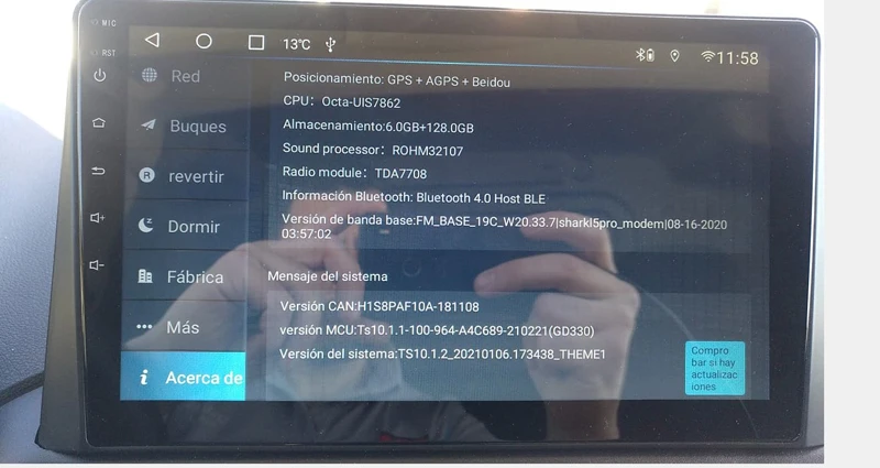 4 + 128G DSP android10 Автомобильный мультимедийный плеер для Peugeot Bellinger Partner 2019 2020