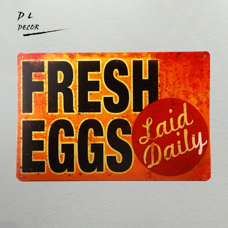 Фотообои с изображением свежих яиц LD металлический декор искусство курятник