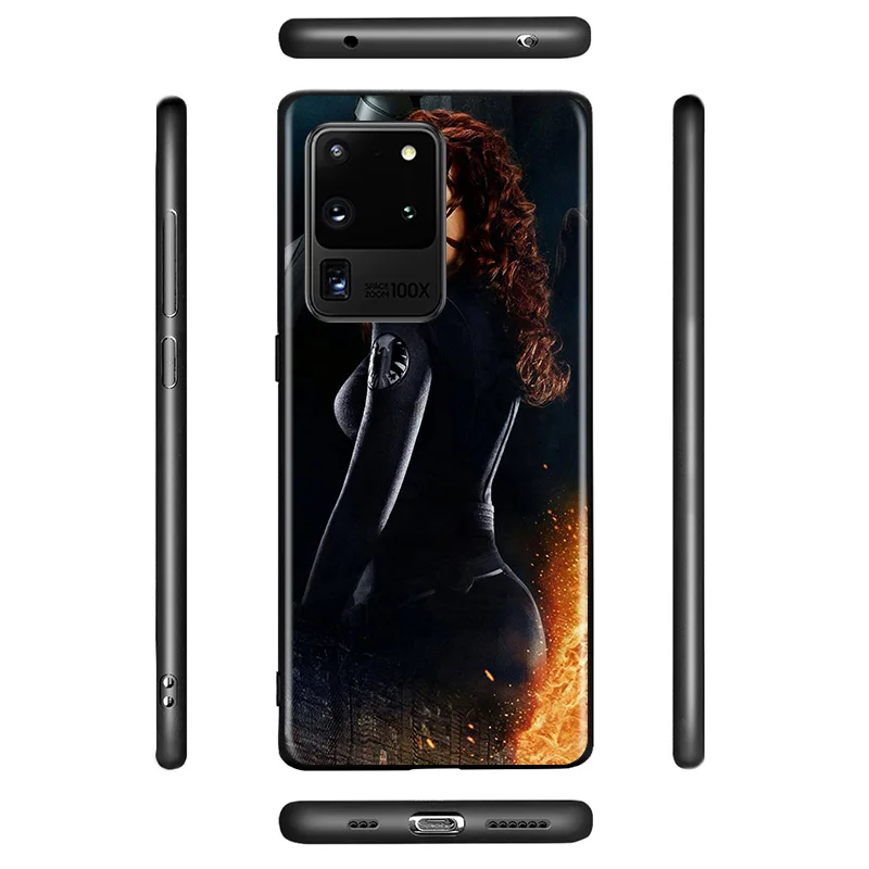 

Marvel Avengers Super Hero Black Widow For Samsung Galaxy A01 A11 A21S A31 A51 A71 A91 A12 A32 A42 A52 A72 A02S Black Phone Case