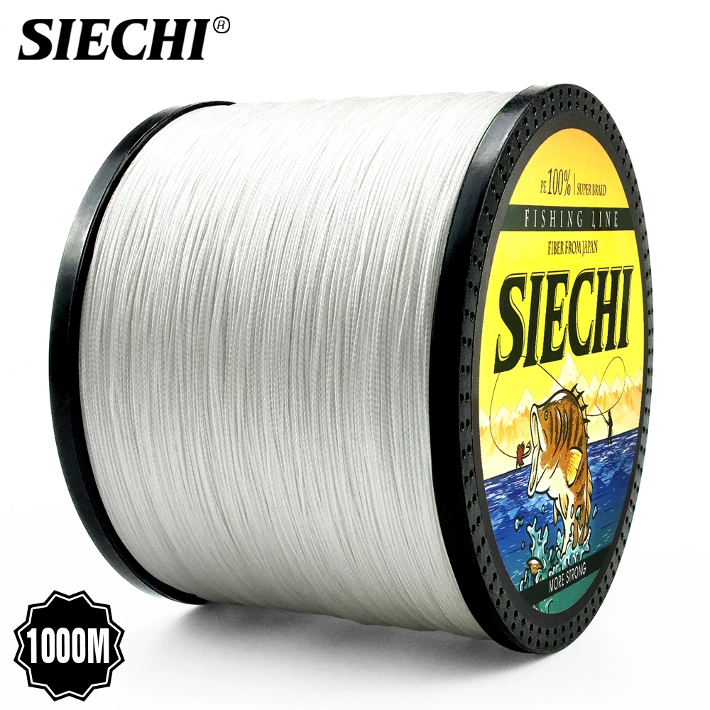 

SIECHI carp fishing 300M 500M 1000m 4/8 Strands braid line Pesca Super strong tresse peche Multifilament fly Fishing wire Tackle