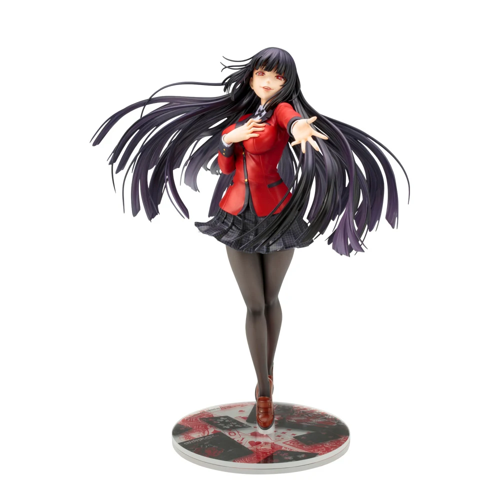 Kakegurui Jabami Yumeko ARTFX 1/8 Scale окрашенная фигурка из ПВХ рисунок редкая точка дети