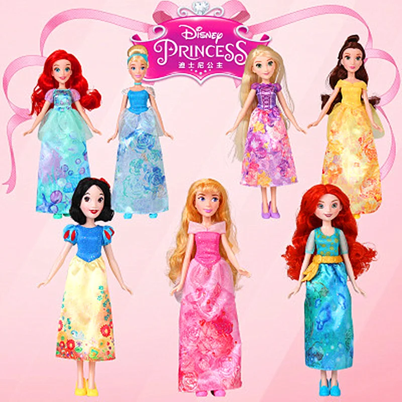 32 см Дисней Принцесса Белоснежка Золушка запутанная фигурка куклы игрушки ПВХ