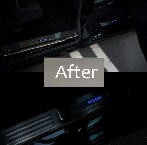 Для Honda STEPWGN RP Добро пожаловать светодиодный дверной шаг педаль отделка