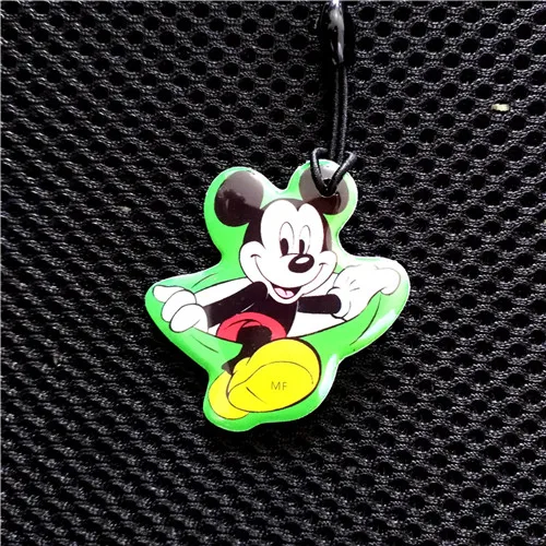 G 13.56MHz UID Changeable RFID IC Card Tag Token Key Chain Keyfob KEYRING Access Control Card Rewrite write ABS Plastic TAG - Цвет: G