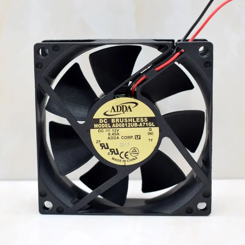 Оригинальный ультратихий вентилятор ADDA8025 AD0812LB A70GL 12V 0.45A|Системы HVAC и запчасти| |