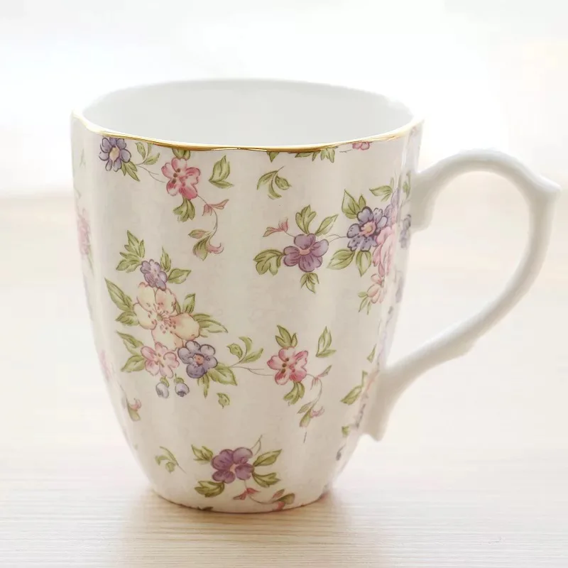 Кофейная китайская латте кружка из костяного фарфора винтажные средневековые