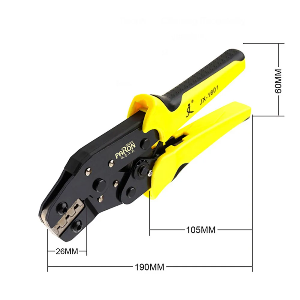 Мульти инструмент JX-1601-6 проволочная обжимка 24-10AWG Инженерная трещотка шнур конец