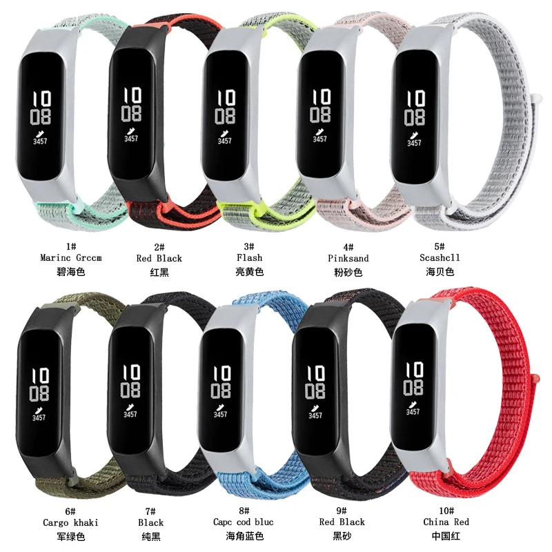 Laforuta Galaxy Fit e R375 нейлоновый Браслет для samsung ремешок фитнес трекер Петля женщин и