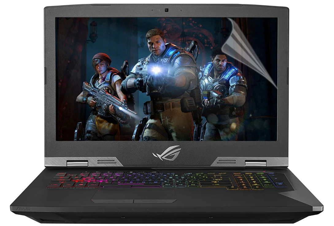 Для HP ENVY 17/Pavilion 17/dv7/dv7t/G72/G72t/g7t Series 5 ⑤ упак. прозрачная/матовая 17 дюймовая защитная