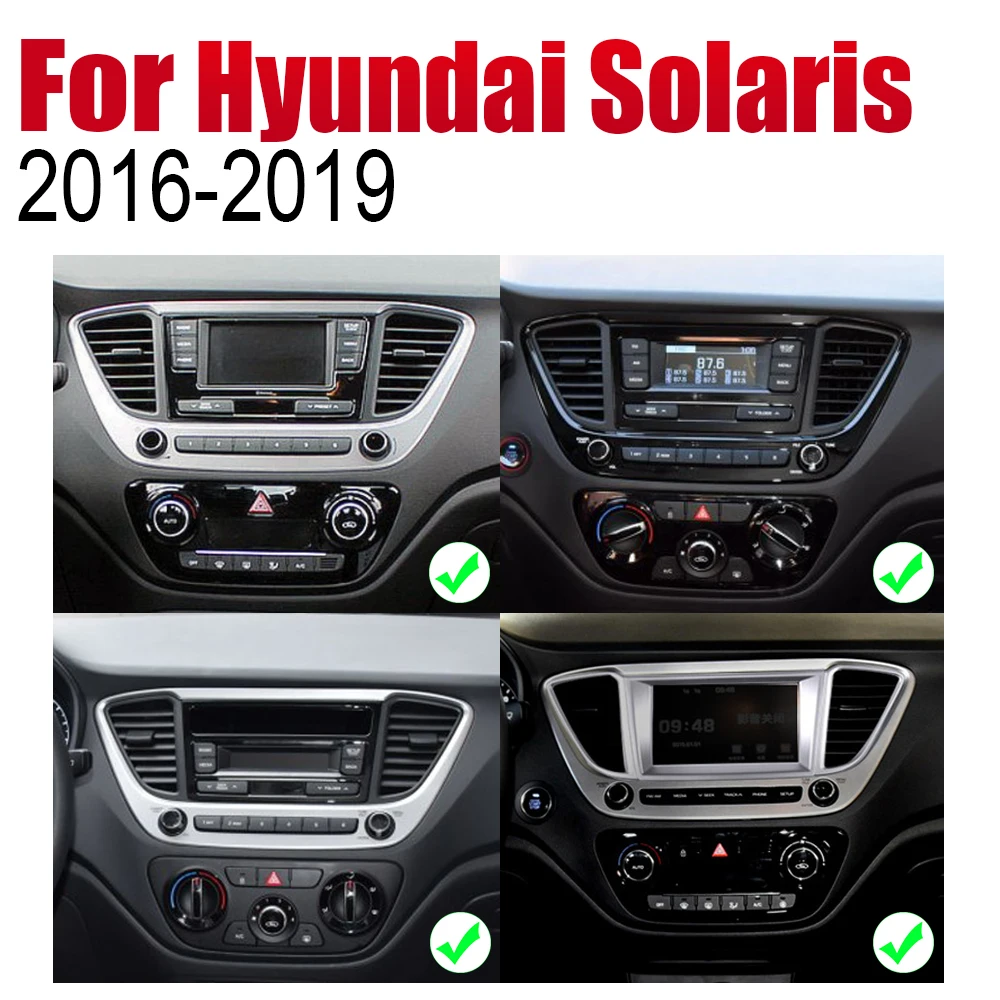 Автомобильный DVD GPS навигатор ZaiXi Android для Hyundai Solaris 2016 ~ 2019 проигрыватель навигация