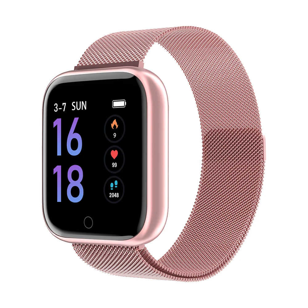 IP80 фитнес-Браслет Смарт-часы IP80 водонепроницаемый для Apple Watch Xiaomi Ios Android с монитором сердечного ритма Смарт-браслет - Цвет: 05